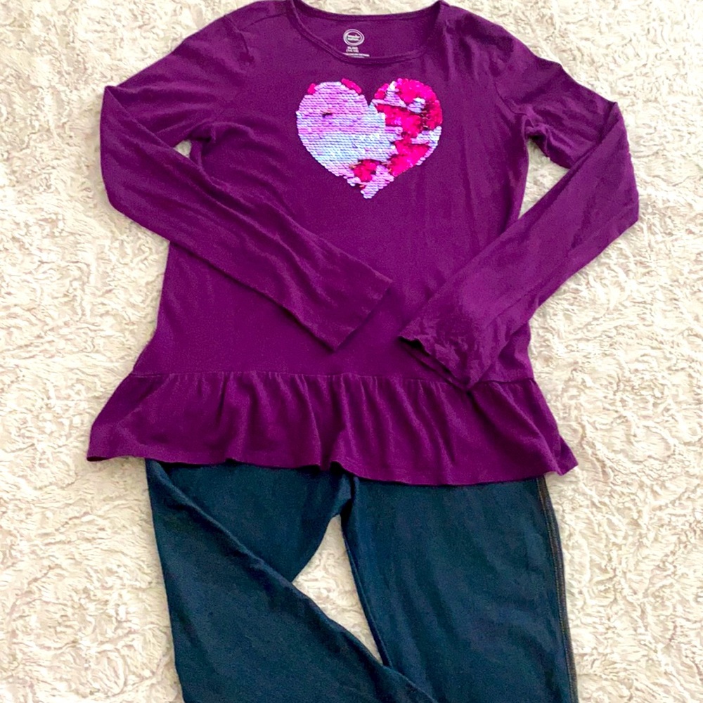 Tunic top with Jeggings